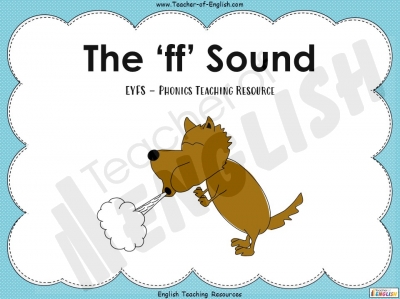 The 'ff' Sound - EYFS Teaching Resources